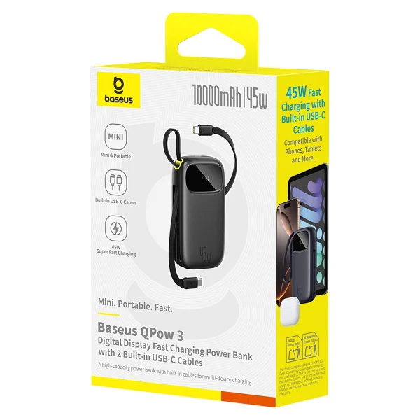 Baseus Enerfill Fc31 10000 mAh Hızlı Şarj Powerbank - Görsel 8