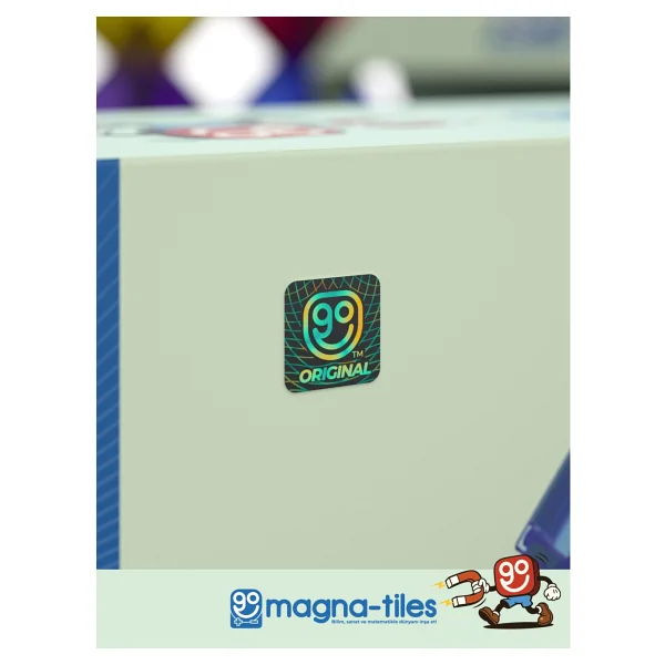 Magna-Tiles 72 Parça Manyetik Yapı Bloğu - Görsel 6