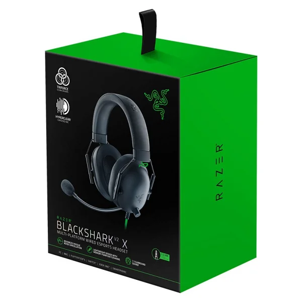 Razer Blackshark V2 X Rz04-03240100-R3m1 Siyah 7.1 Kablolu Kulak Üstü Oyuncu Kulaklığı - Görsel 7