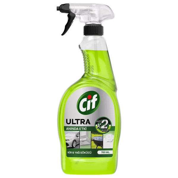 Cif Ultra Anında Etki Kir Ve Yağ Çözücü 750 Ml - Görsel 6