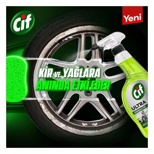Cif Ultra Anında Etki Kir Ve Yağ Çözücü 750 Ml - Görsel 9