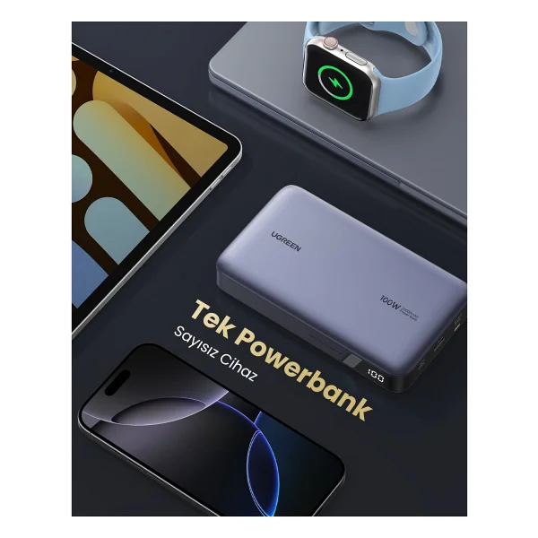 Ugreen Pb720 25188 20000 mAh Hızlı Şarj Powerbank - Görsel 8