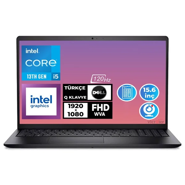 Dell Vostro 3530 N3404pvnb3530 İ5-1334u 16 GB 1 TB SSD Iris Xe Graphics 15.6" Full HD Notebook - Görsel 5