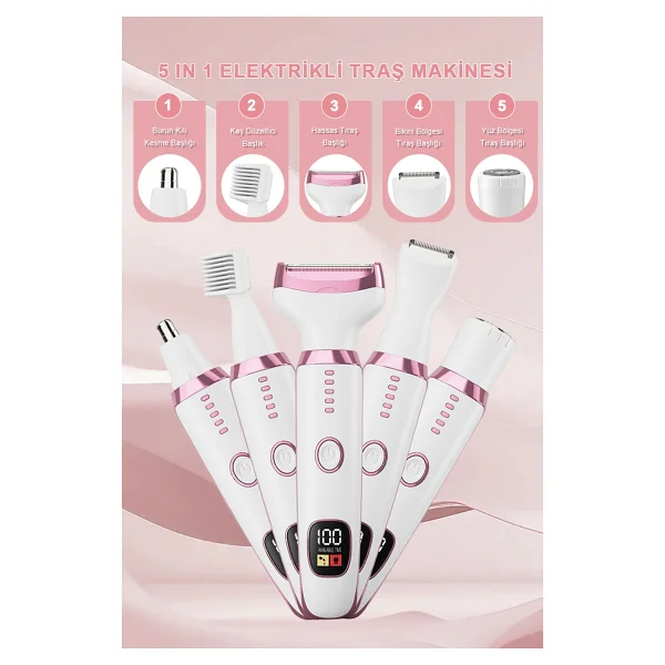Veryfit Rf-3028a 5in1 Epilasyon Aleti - Görsel 7
