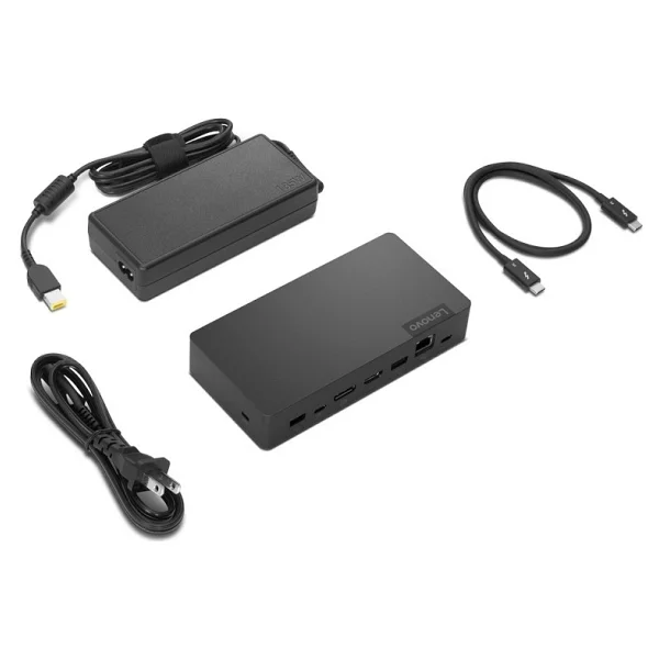 Lenovo 40AV0135EU Laptop Docking Station - Görsel 6