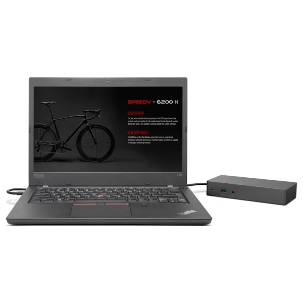 Lenovo 40AV0135EU Laptop Docking Station - Görsel 2