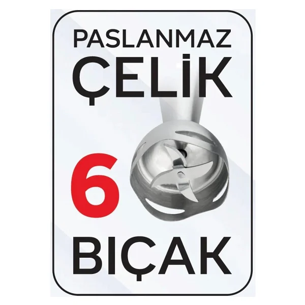 King Harmix Keb1030 1000 W El Blenderı - Görsel 2