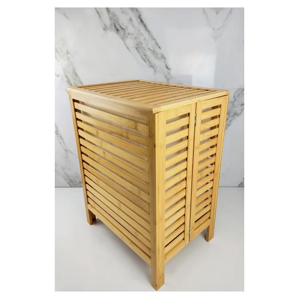 Digithome Bambu Çamaşır Kirli Sepeti Banyo Düzenleyici - Db-0034 - Görsel 4
