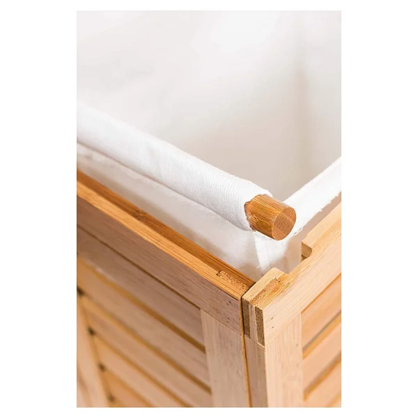 Digithome Bambu Çamaşır Kirli Sepeti Banyo Düzenleyici - Db-0034 - Görsel 6