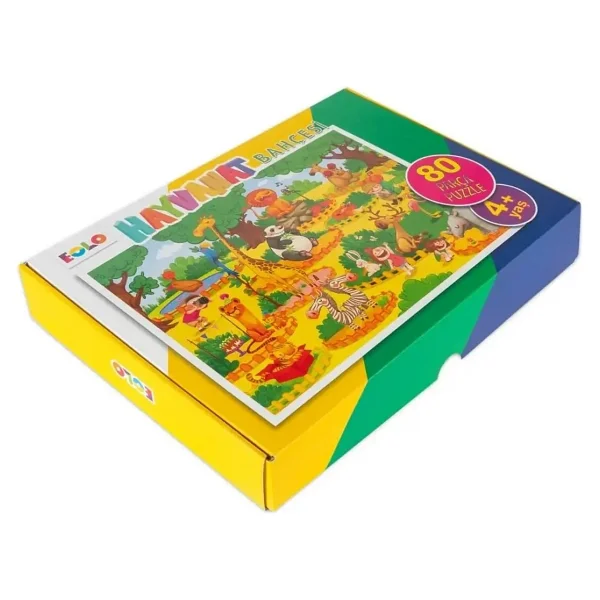 Eolo Hayvanat Bahçesi Puzzle 80 Parça - Görsel 3