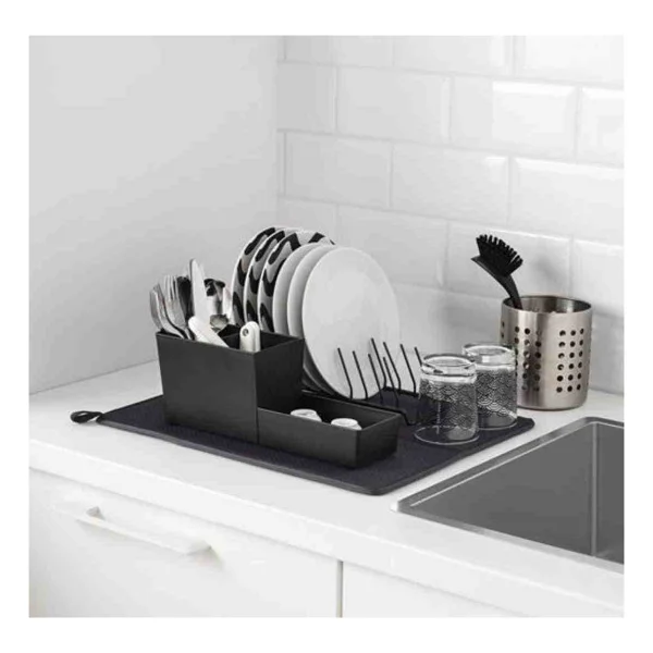 Ikea Bulaşık Kurutma Matı Dayanıklı Malzemeden Yapılmış 28x36 Cm Mutfak Gereci - Görsel 4