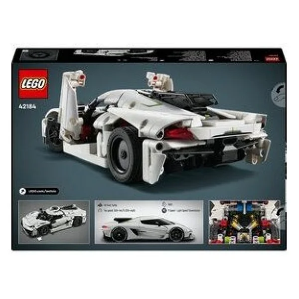 Lego 42184 Technic Koenigsegg Jesko Absolut Beyaz Hiper Araba - Görsel 8
