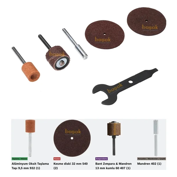 Dremel 3000-5 5 Aksesuarlı El Motoru - Görsel 4