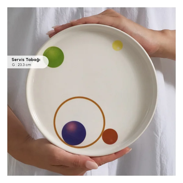 Karaca Color Pop 10 Parça 4 Kişilik Kahvaltı Takımı - Görsel 7