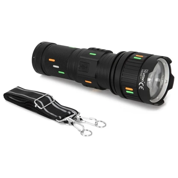 Watton Wt-731 5000 Lümen LED Şarjlı El Feneri - Görsel 8