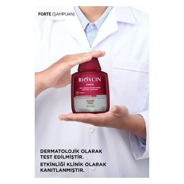 Bioxcin Forte Şampuan - Yoğun Saç Dökülmesine Karşı Canlandırıcı Etki, 3'lü Set, Bitkisel Formül, Paraben İçermez - 1 - Görsel 4