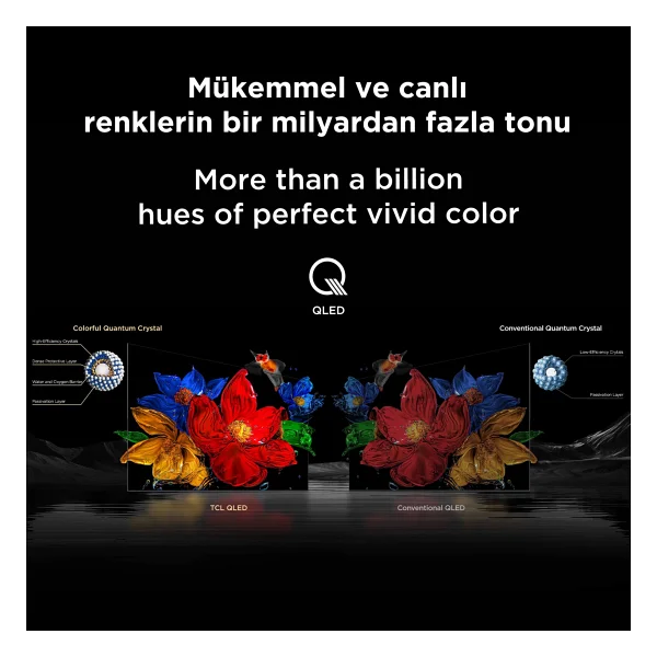 Tcl 55q6c 4K Ultra HD 55" 140 Ekran Uydu Alıcılı Google Smart Mini LED TV - Görsel 8