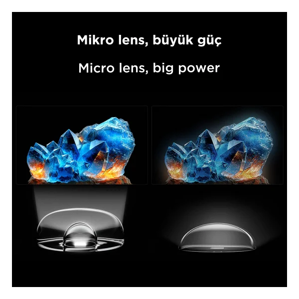 Tcl 55q6c 4K Ultra HD 55" 140 Ekran Uydu Alıcılı Google Smart Mini LED TV - Görsel 10
