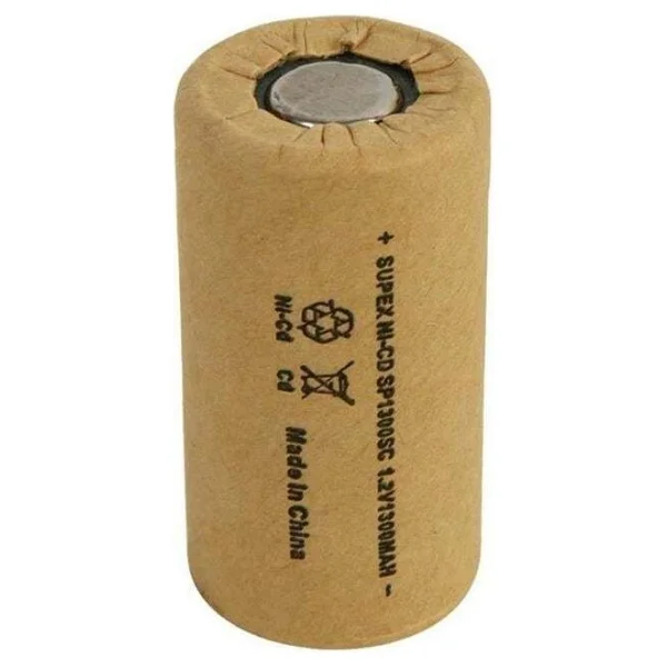 Supex Sp1300-Sc 1.2 Volt 1300 mAh Tekli Şarjlı Matkap Pili - Görsel 5