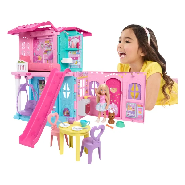 Barbie Chelsea Açılır Bebek Evi Jfw49 - Görsel 7