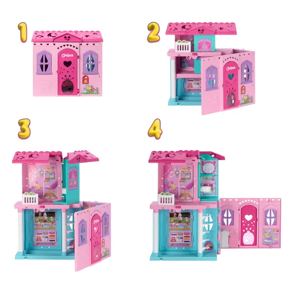 Barbie Chelsea Açılır Bebek Evi Jfw49 - Görsel 2