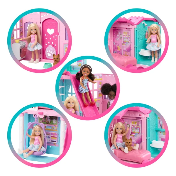 Barbie Chelsea Açılır Bebek Evi Jfw49 - Görsel 3
