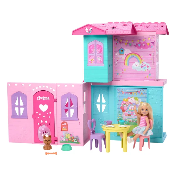 Barbie Chelsea Açılır Bebek Evi Jfw49 - Görsel 5