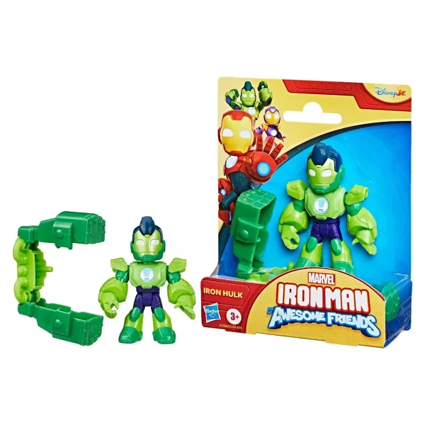 Marvel Iron Man And His Awesome Friends Iron Hulk Figürü G1468 - Görsel 6