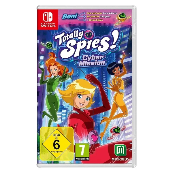 Nintendo Switch Totally Spies Cyber Mission Oyun - Görsel 3
