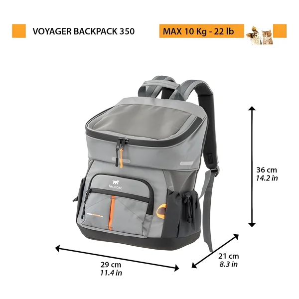 Ferplast Voyager 350 Evcil Hayvan Taşıma Çantası 29x21x36cm - 26x21x36cm - Görsel 2