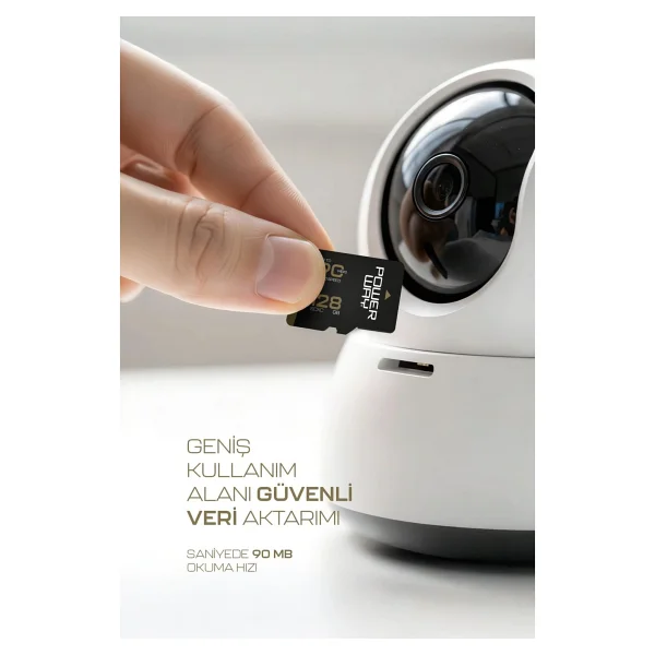 Powerway Premium Class 10 Uhs-I U3 V30 128 GB Micro Sd Kart - Görsel 3