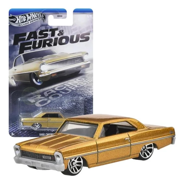 Hot Wheels Silver Series Fast And Furious 1966 Chevy Nova Hnr88-Jby42 - Görsel 6