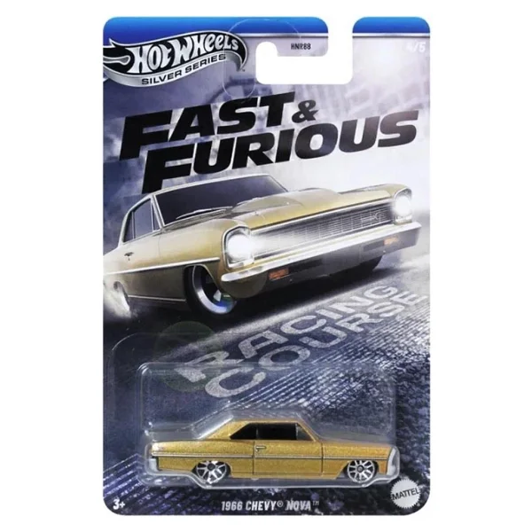 Hot Wheels Silver Series Fast And Furious 1966 Chevy Nova Hnr88-Jby42 - Görsel 5