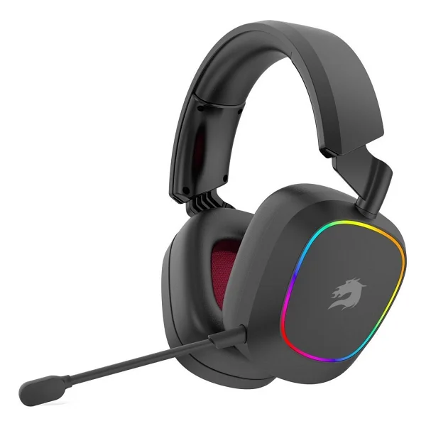 Gamebooster Nemesis Pro Wbh23w Beyaz RGB Kablolu/Kablosuz Kulak Üstü Oyuncu Kulaklığı - Görsel 5