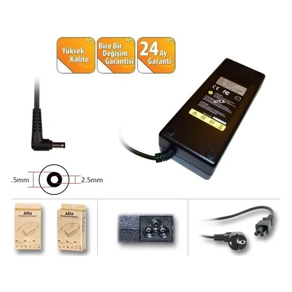 Pa-1121-16 Uyumlu 19.5v 6.15a 120w Adaptör 2.5mm 5.5mm - Görsel 2