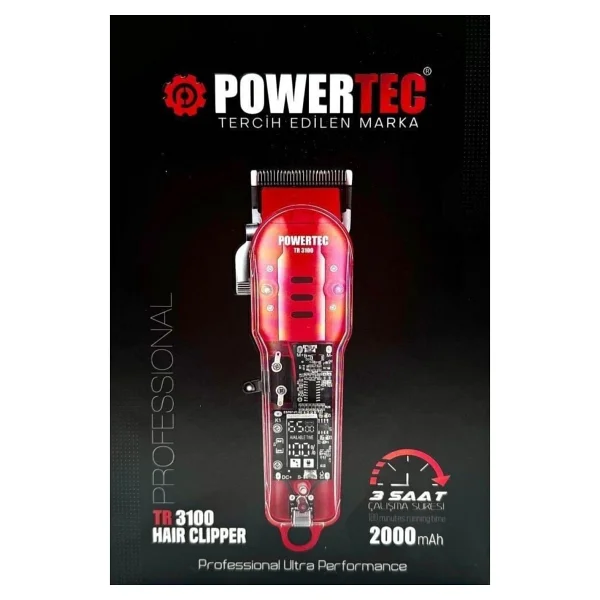 Powertec Tr-3100 Sakal Saç Kesme Makinesi - Görsel 2