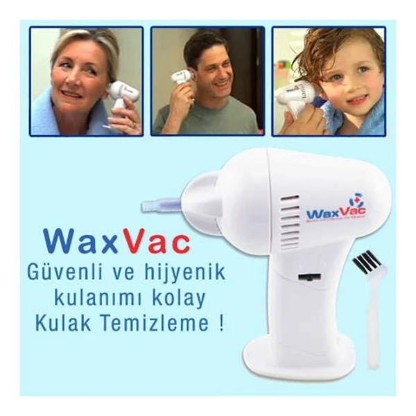 Waxvac Vakumlu Kulak Temizleme Cihazı - Görsel 2