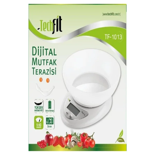Techfit Tf-1013 Dijital Mutfak Tartısı - Görsel 2