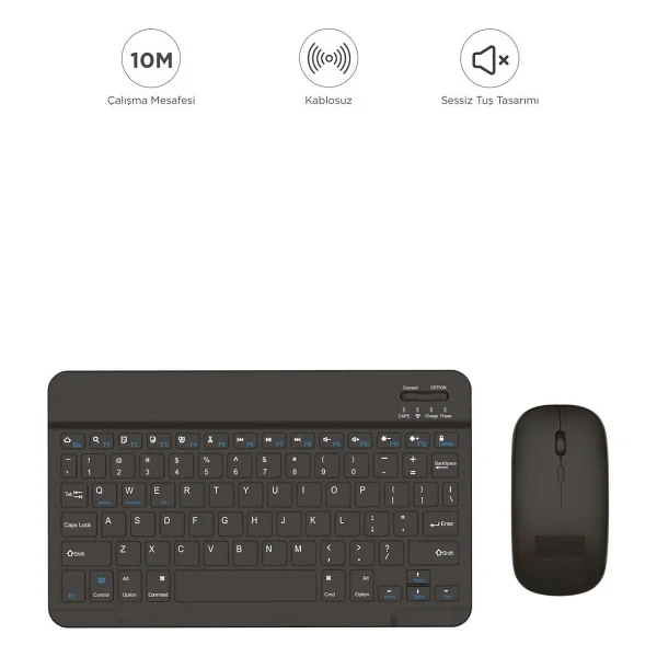 Torima Tmk-04 Pembe Tkl Kablosuz Klavye Mouse Seti - Görsel 4