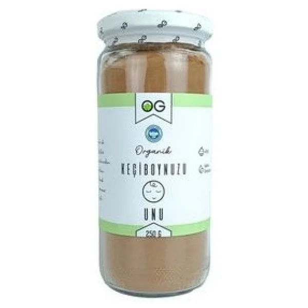 Og Natural Organik Keçiboynuzu Unu 250 Gr - Görsel 3