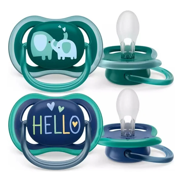 Philips Avent Scf349/18 Ultra Air +18 Ay 2'li Erkek Emzik - Görsel 2