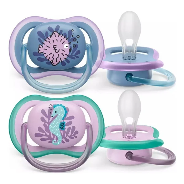 Philips Avent Scf085/61 Ultra Air 6-18 Ay 2'li Kız Emzik - Görsel 3