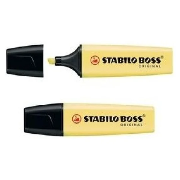 Stabilo Boss Original Pastel Sarı 70/144 Fosforlu Kalem - Görsel 4