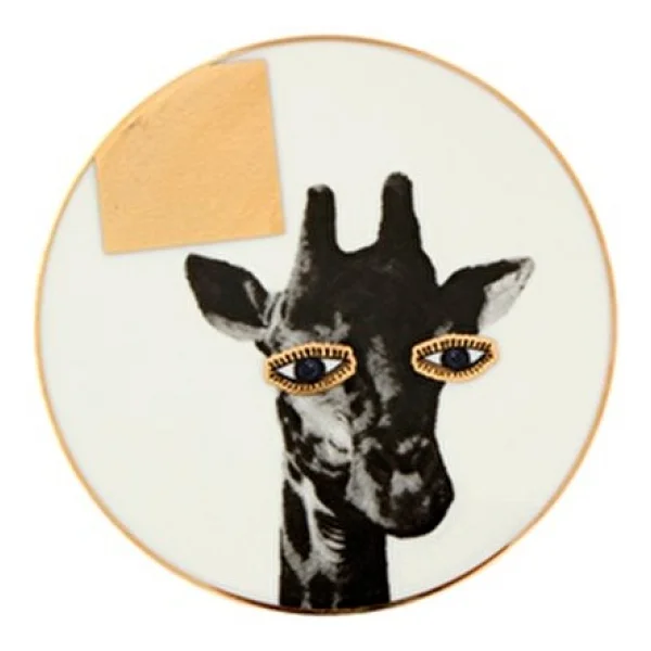 Porland 04alm006620 Wild Life Giraffe Bardak Altlığı 10 Cm - Görsel 4