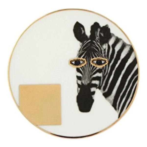 Porland 04alm006624 Wild Life Zebra Bardak Altlığı 10 Cm - Görsel 4