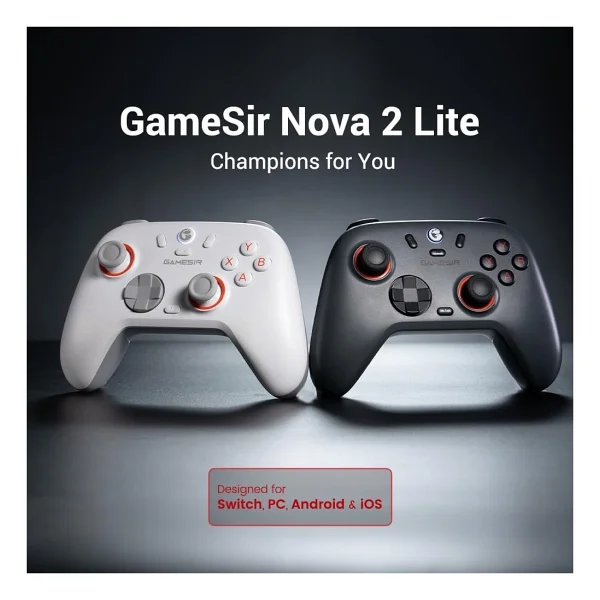 Gamesir Nova 2 Lite Beyaz Kablolu/Kablosuz Oyun Kolu - Görsel 2