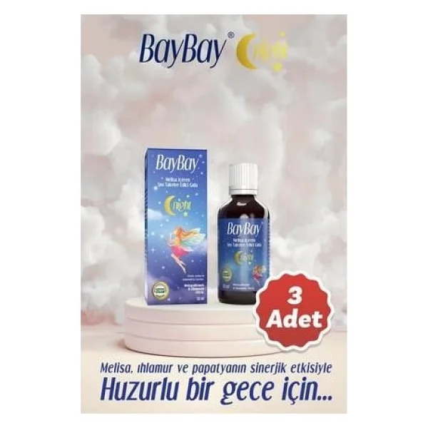 Baybay Night Damla 50 Ml 3'lü - Görsel 6