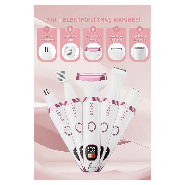 Veryfit Rf-3028a 5in1 Epilasyon Aleti - Görsel 2