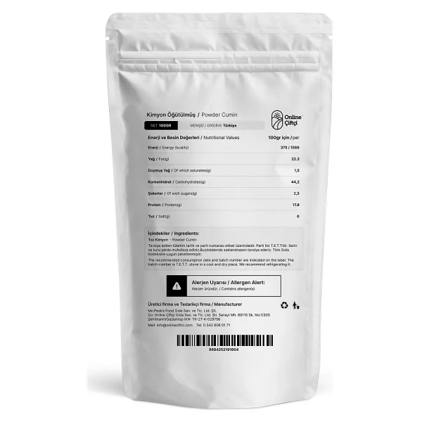 Online Çiftçi Öğütülmüş Kimyon 100 Gr - Görsel 2