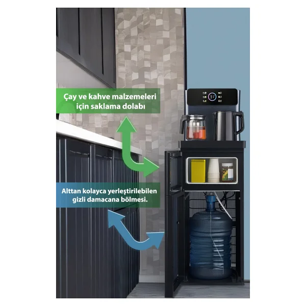 Kiwi Kwp 8570 Çay Makineli Su Sebili - Görsel 5